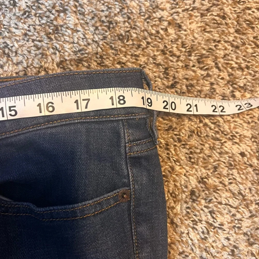 J. Crew Mens Stretch Dark Wash‎ Denim Jeans Size 34R